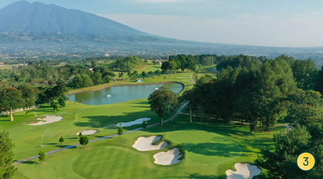 Hình ảnh minh họa không gian sân golf